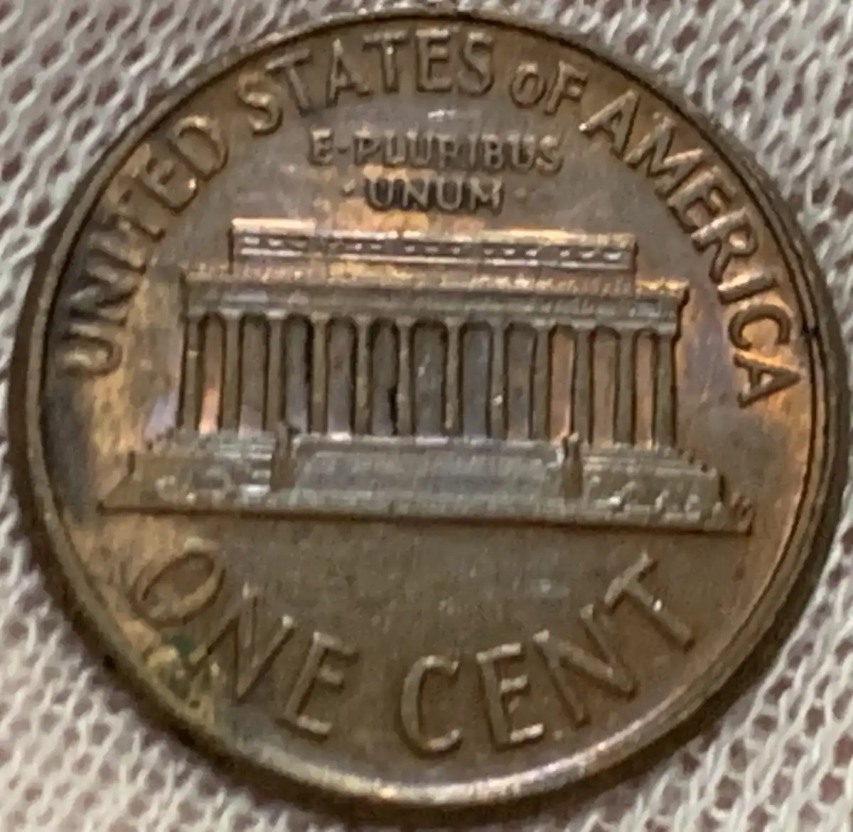1966---P-Lincoln-Memorial-Cent-With-Partial-Collar-Error-Coin-1-Of-3